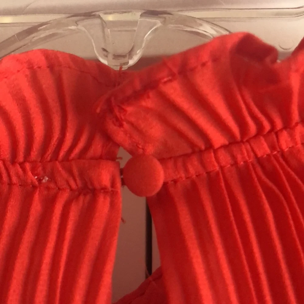 TCEC Coral Ruffle Blouse - Picture 6 of 7